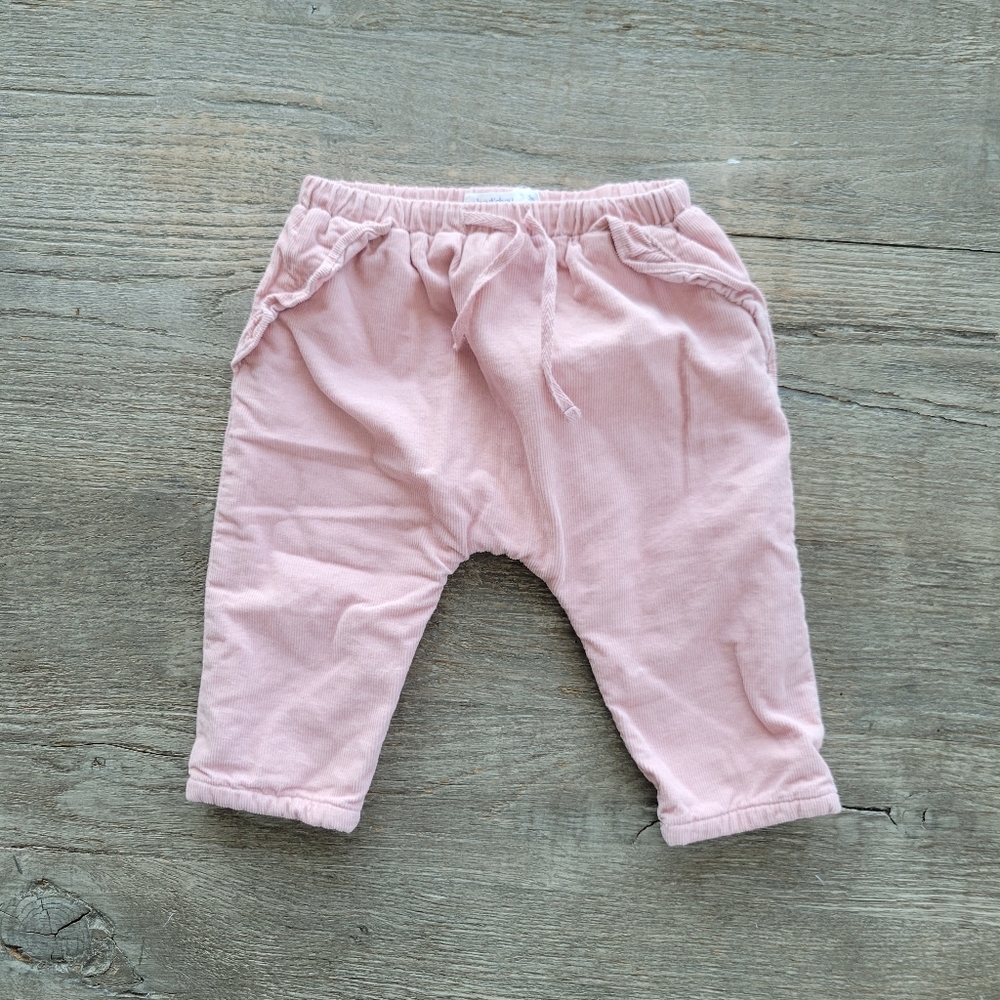 Bout'chou 3M Light Pink Velvet Pants